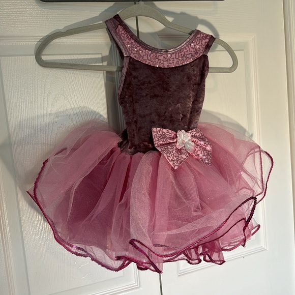 PINK ROSE DANCE COSTUME - Picture 6 of 7